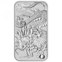 Dragon - moneta sztabka 1 uncja srebra 2022