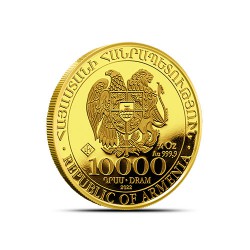 Moneta w stanie menniczym, prosto od producenta, zawierająca 1/4 uncji trojańskiej czystego złota .9999
Monety wysyłane w indywidualnych opakowaniach z certyfikatem autentyczności