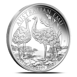 1-uncjowa moneta w kapslu o nominale 1$ EMU wydana w Australii w 2019 roku.
Monety w stanie menniczym.
Limitowany nakład 30.000