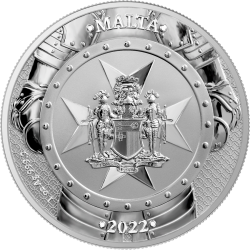 Zestaw 15 srebrnych monet Knights of the Past 1 oz Silver BU wyemitowanych w nakładzie 15 000 sztuk, wysyłane wraz z certyfikatem i blisterpackiem