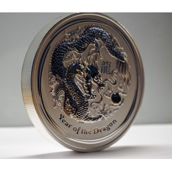 1-kilogramowa moneta w kapslu o nominale 30$ ROK SMOKA wydana w Australii w 2012 roku.
Moneta w kapslu, w bardzo dobrym stanie.