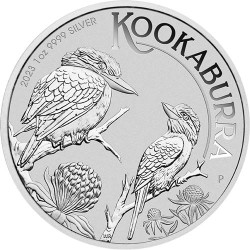 Australijska Kookaburra 2023 - 1 uncja - srebrna moneta bulionowa