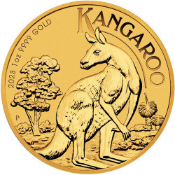 Kangur 2023 - 1 uncja złota w kapslu