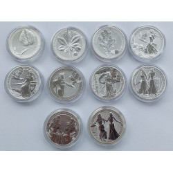 Germania Mint - zestaw monet kolekcjonerskich 2019-2023