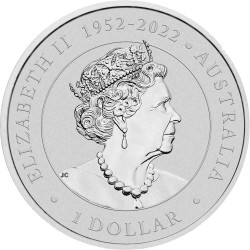 1-uncjowa moneta w kapslu o nominale 1$ KOALA wydana w Australii w 2023 roku.
Monety w stanie menniczym.