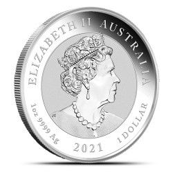 1-uncjowa moneta Quokka wydana w Australii w 2021 roku.