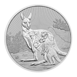 Kangaroo 2023 Next Generation - 2 uncje - srebrna moneta bulionowa