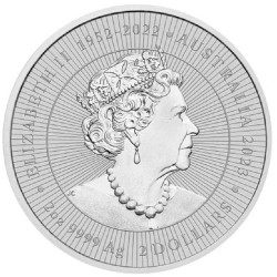 2-uncjowa moneta w kapslu o nominale 2$ KANGAROO wydana w Australii w 2023 roku.
Monety w stanie menniczym.