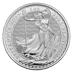 Seria monet bulionowych Britannia zadebiutowała w 1987 roku i początkowo oferowała wyłącznie złote monety bulionowe. Ponad trzy dekady później seria rozszerzyła się o pierwsze w historii platynowe monety bulionowe. W 2018 roku Mennica Królewska wprowadziła monety platynowe o wadze 1 uncji i 1/10 uncji 