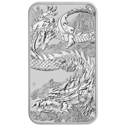 Dragon - moneta sztabka 1 uncja srebra 2023