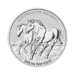 Brumby 2023 - moneta 1 uncja srebra