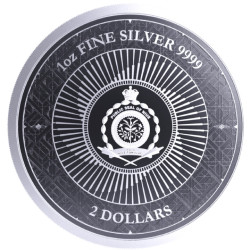 1-uncjowa srebrna moneta o nominale 2 NZD CHRONOS wydana przez Pressburg Mint w 2023 roku.
Monety w stanie menniczym wysyłane w kapslach ochronnych
Limitowany nakład 100.000 sztuk