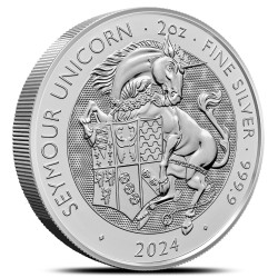 Seymour 2024 - The Royal Tudor Beasts - 2 uncje - srebrna moneta bulionowa