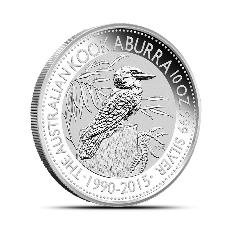 10-uncjowa moneta srebrna o nominale 10 $ KOOKABURRA wydana w Australii w 2015 roku.
Moneta w stanie menniczym, wysyłana w kapslu.
