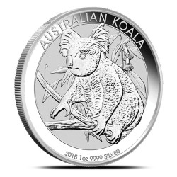 1-uncjowa moneta w kapslu o nominale 1$ KOALA wydana w Australii w 2018 roku.
Monety w stanie menniczym.