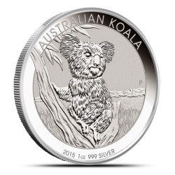 Koala 2015 - 1 uncja - srebrna moneta bulionowa