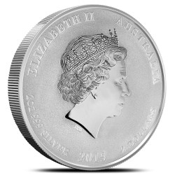 2-uncjowa moneta Rok Kozy wydana w Australii w 2015 roku.
Monety w stanie menniczym wysyłane w kapslach.