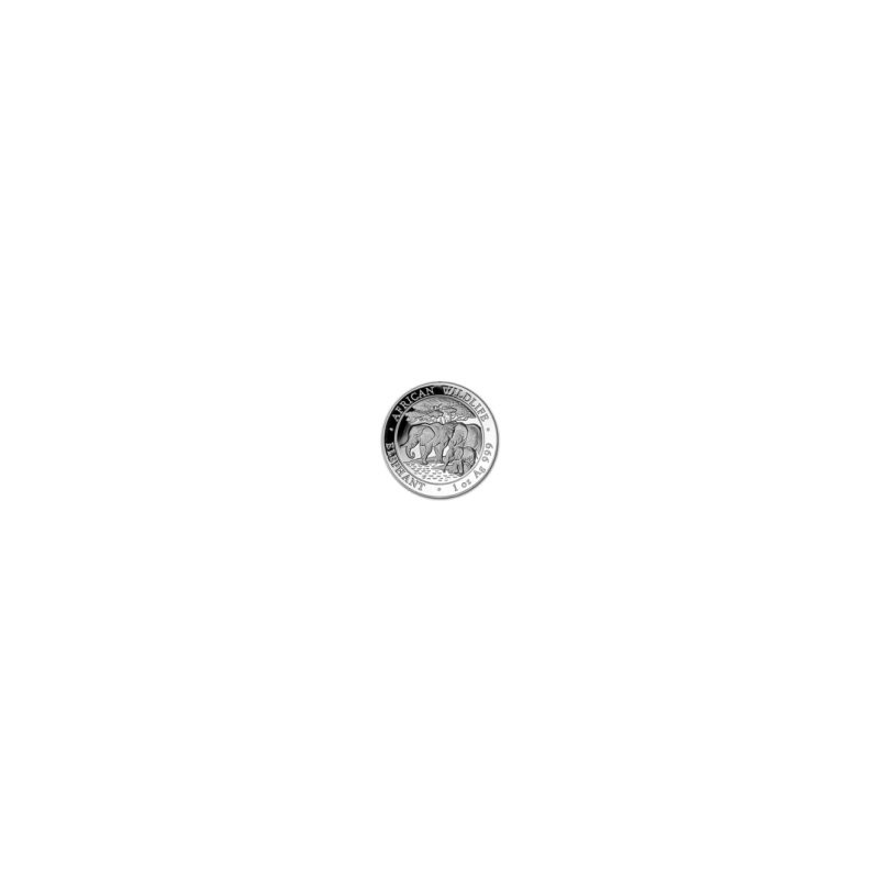 1-uncjowa moneta o nominale 100 shillings ELEPHANT wydana w Somalii w 2013 roku.
Na monetach możliwe milk spoty
Opakowanie: kapsel