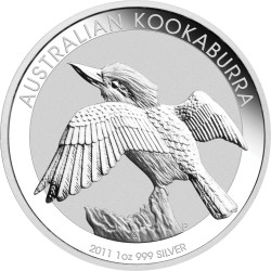 Australijska Kookaburra 2011 - 1 uncja srebra