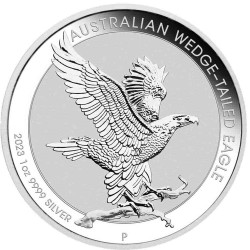 Australian Wedge-tailed Eagle 2023 - 1 uncja sreba
