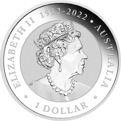 1-uncjowa moneta WEDGE-TAILED EAGLE w kapslu wydana w Australii w 2023 roku.
Monety w stanie menniczym.