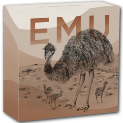 1-uncjowa moneta o nominale 1$ EMU wydana w Australii w 2024 roku w wersji kolorowej.
Monety w stanie menniczym.
Opakowanie: kapsel + certyfikat + pudełko
Limitowany nakład 2.500