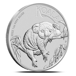 1-uncjowa moneta w kapslu o nominale 1$ KOALA wydana w Australii w 2022 roku.
Monety w stanie menniczym.
Opakowanie: kapsel