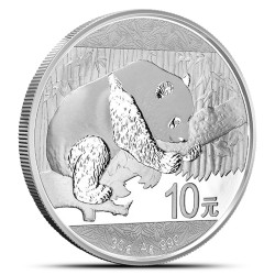 30-gramowa moneta o nominale 10 juanów PANDA wydana w Chinach w 2016 roku - pierwszy rocznik w wersji 30-gramowej
Monety w stanie menniczym.
Opakowanie: kapsel