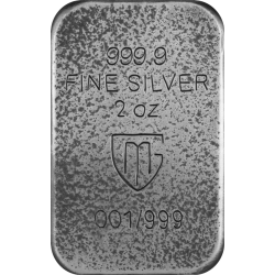 2-uncjowa sztabka srebra z serii Germania Mint Gods: Baldur wyemitowana w limitowanym nakładzie 999 sztuk

