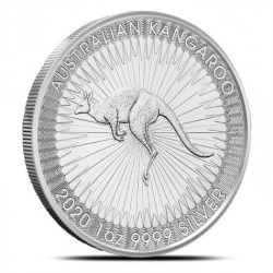 Australijski Kangur 2020 - 1 uncja - srebrna moneta bulionowa