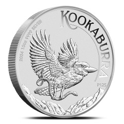 10-uncjowa moneta srebrna o nominale 10 $ KOOKABURRA wydana w Australii w 2024 roku.
Moneta w stanie menniczym, wysyłana w kapslu.