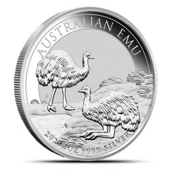 1-uncjowa moneta w kapslu o nominale 1$ EMU wydana w Australii w 2020 roku.
Monety w stanie menniczym.
Limitowany nakład 30.000