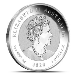 1-uncjowa moneta Quokka wydana w Australii w 2020 roku.
Limitowany nakład 30.000 sztuk
Pierwsze edycja serii Quokka