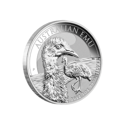 Emu 2022 - 1 uncja - srebrna moneta bulionowa