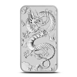 Dragon - moneta sztabka 1 uncja srebra 2019