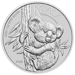 Australijski Koala 2024 - 1 uncja srebra