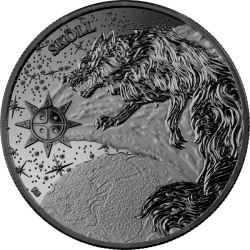 RAGNARÖK: SKÖLL BLACK 2024 - 1 uncja srebra Germania Mint