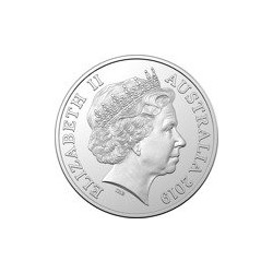 1-uncjowa moneta 50 rocznica Lądowania na Księżycu wydana przez Royal Australian Mint w 2019 roku.
Limitowany nakład: 25.000 sztuk
Stan menniczy, opakowanie: kapsel