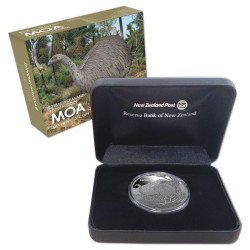 Nowa Zelandia - Moa 2018 proof - 1 uncja srebra