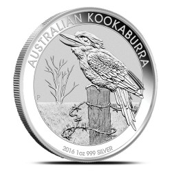 Australijska Kookaburra 2016 - 1 uncja srebra