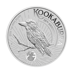 1-uncjowa moneta w kapslu o nominale 1$ KOOKABURRA wydana w Australii w 2025 roku.
Monety w stanie menniczym.
Opakowanie: kapsel