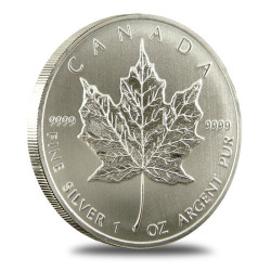 Kanadyjski Liść Klonu Maple Leaf 2012 - 1 uncja srebra