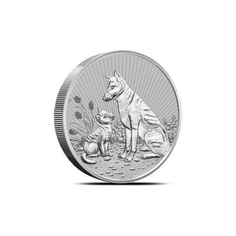 2-uncjowa moneta w kapslu o nominale 2$ DINGO wydana w Australii w 2022 roku.
Monety w stanie menniczym.