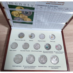 NBP 2008 - zestaw srebrnych monet 10zł, 20zł