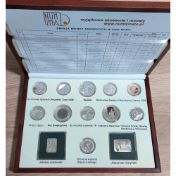 NBP 2006 - zestaw srebrnych monet 10zł, 20zł