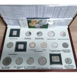 NBP 2009 - zestaw srebrnych monet 10zł, 20zł