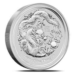 Lunar II: Rok Smoka 2012 - 1/2 uncji srebra