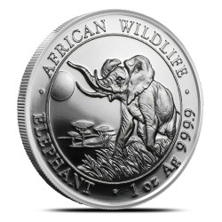 Somalijski Słoń 2016 - 1 uncja srebra