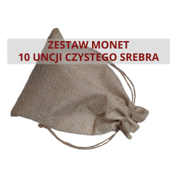 Zestaw monet - 10 uncji czystego srebra