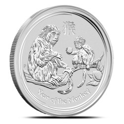 Lunar II: Rok Małpy 2016 - 1 uncja - srebrna moneta